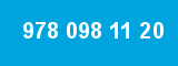 978 098 11 20